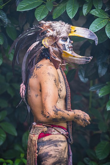 native American medicine man